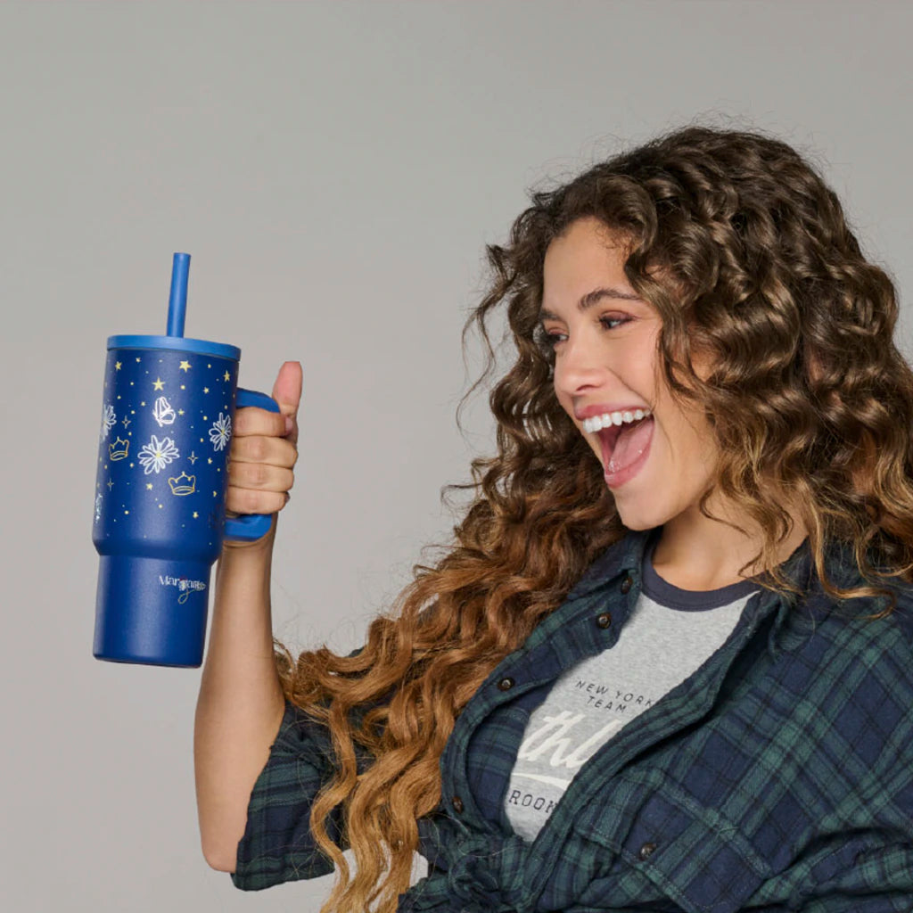 Vaso Térmico Margarita x Hudson 700 ml Tumbler Azul